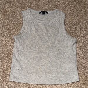 Forever 21 Light Gray Tank Top